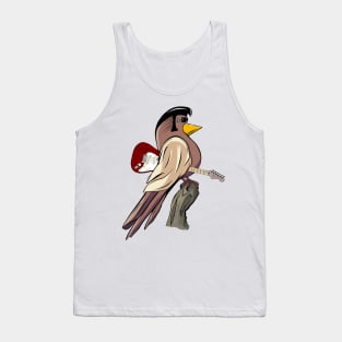 Bird Rockabilly: Where Bird and Rock 'n' Roll Collide! Tank Top